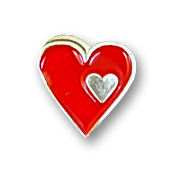 Recurring Donation Gift - Heart Pin